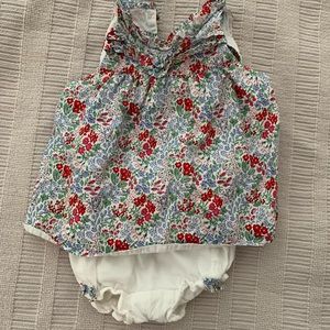 Janie and Jack floral outfit